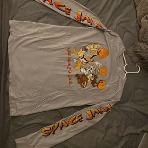 Space Jam theme- long sleeve shirt